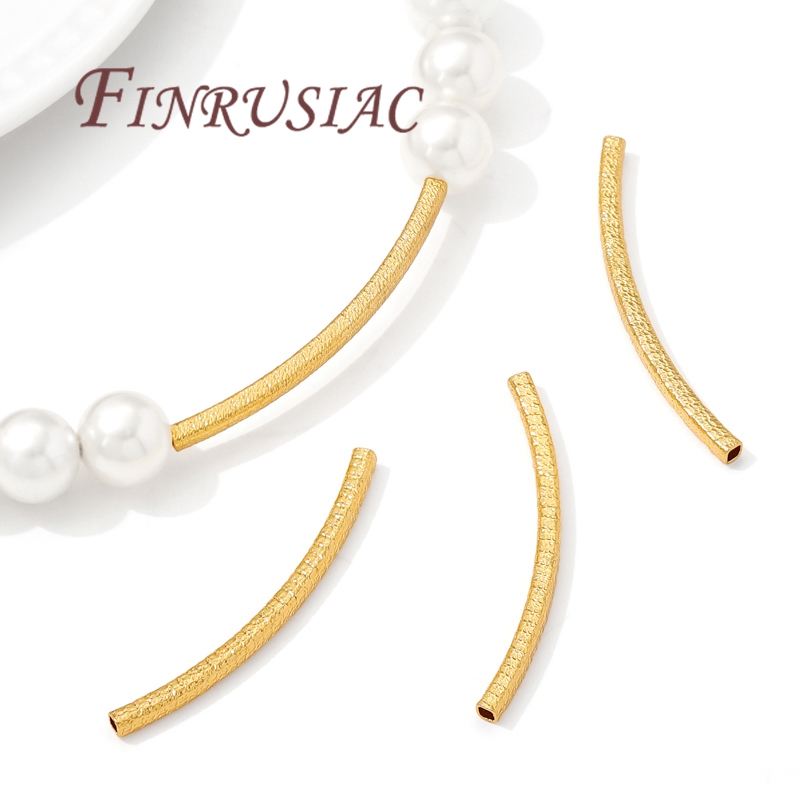 35mm*2mm 18K Gold Plated Tube  - Jewelry Making Youtube recensie en prijs