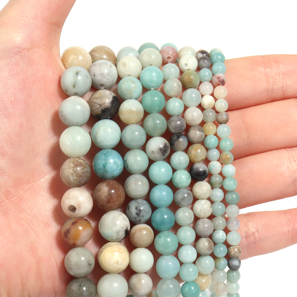 1 Strand Amazon Stone Beads Ro - Jewelry Making Amazon recensie en prijs